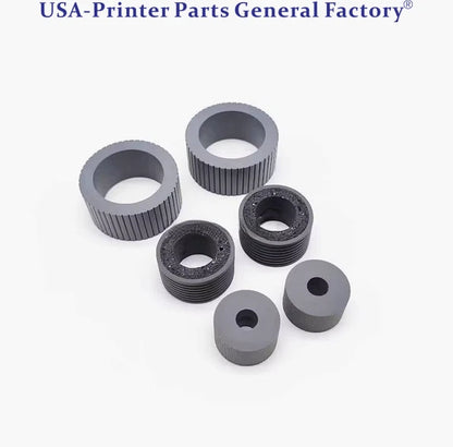 5SETS Brake Pick up Roller Tire For Fujitsu PA03740-K010/K011 fi-7600 fi-7700