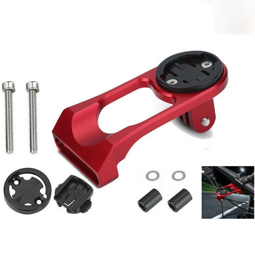 Bike Stem Extension Computer Mount Holder For Gopro For Garmin For Cateye Parts