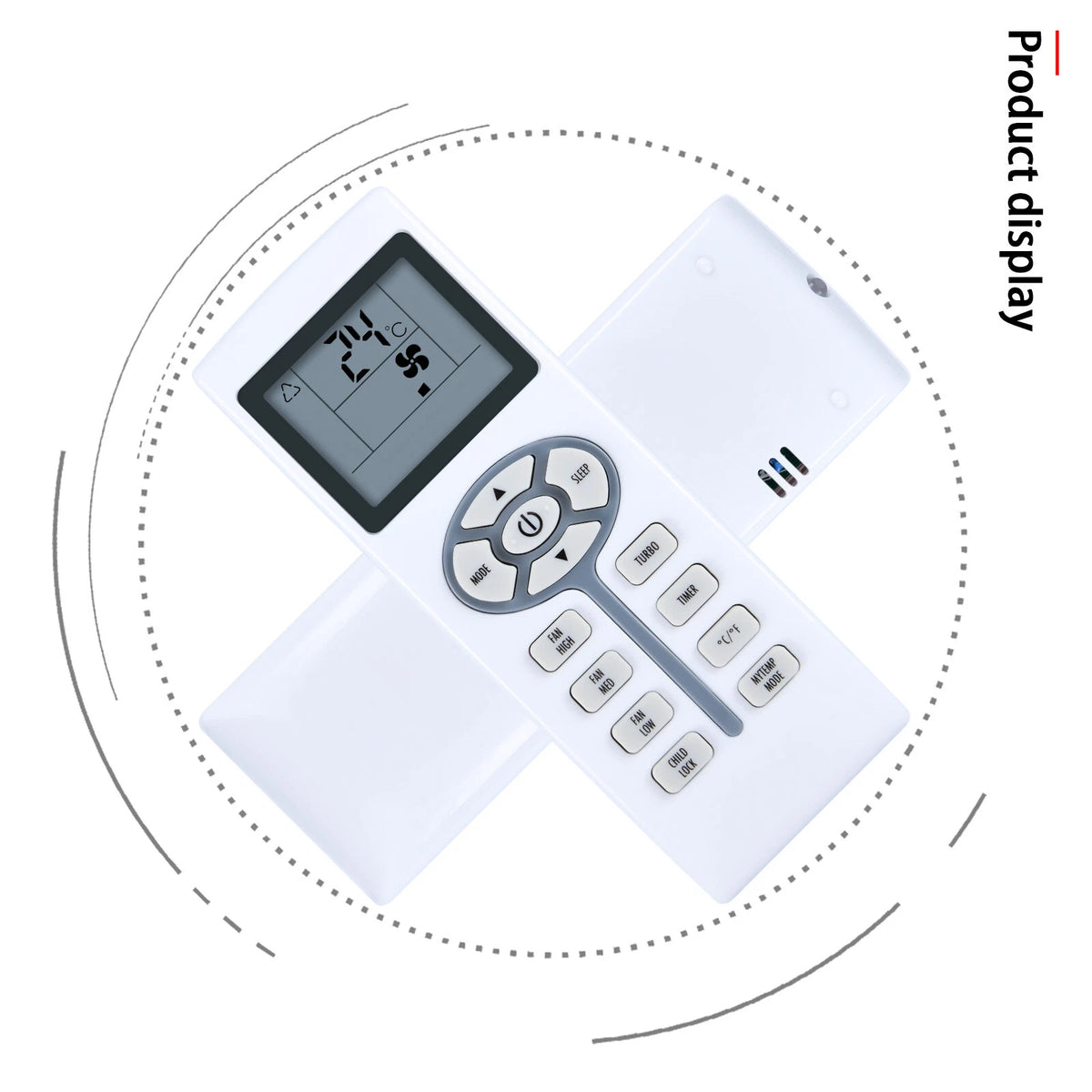 Remote Control For Soleus ZCF/TL-09 ZHF/TL-09 AC Air Conditioner