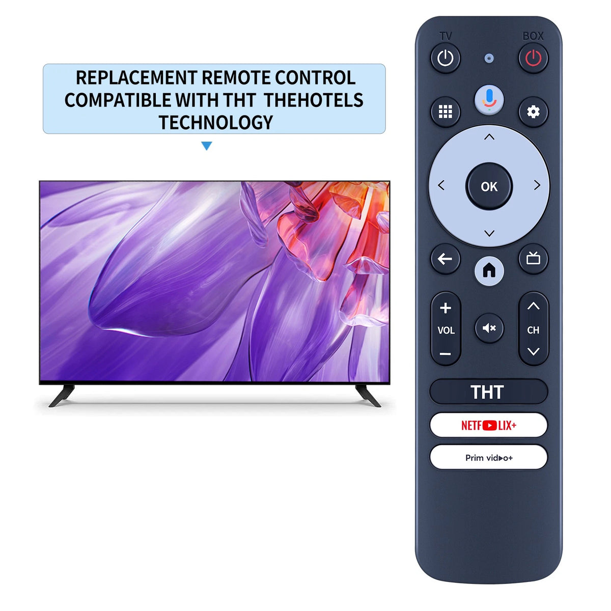 Replacement Remote Control For THT TheHotels Technology