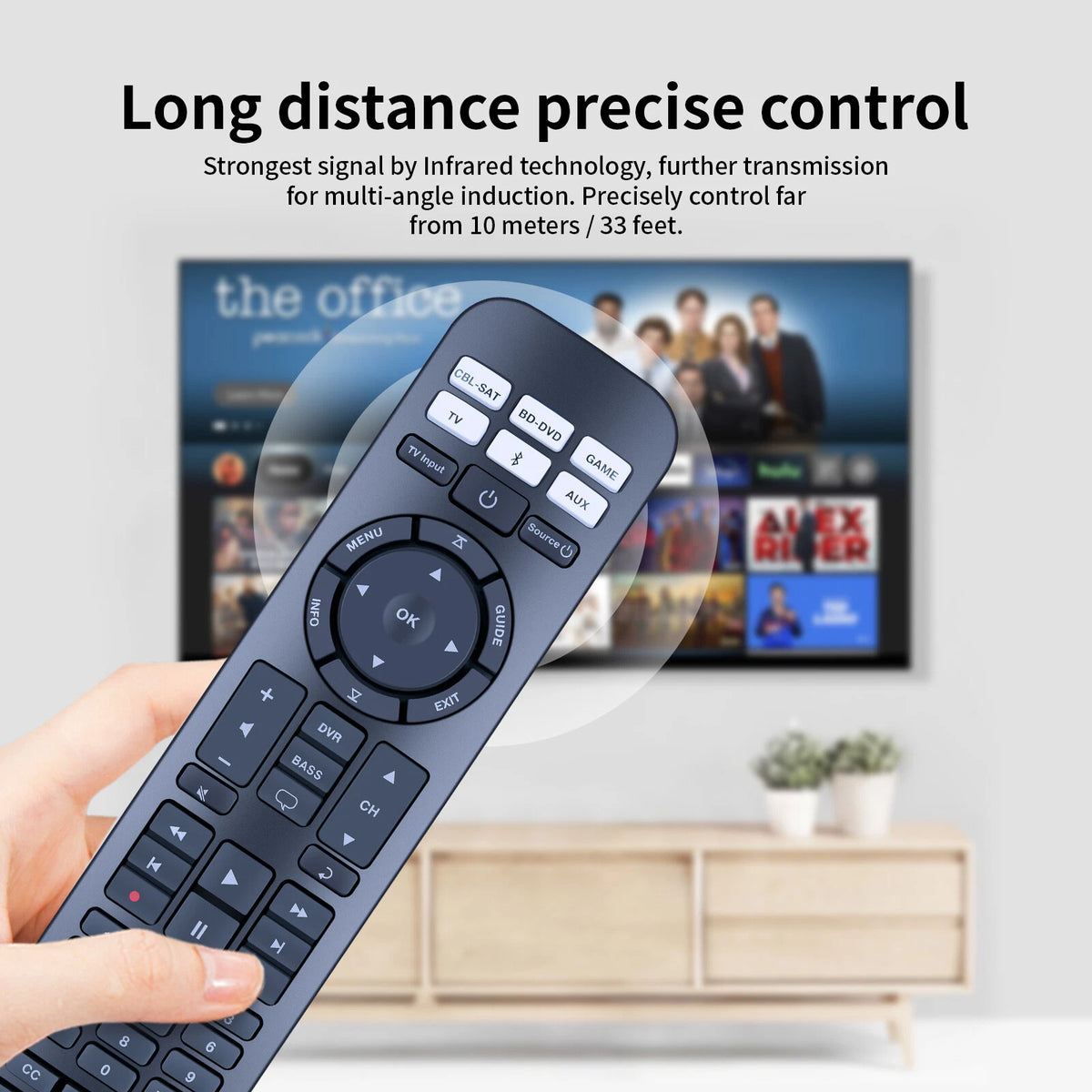 Remote Control For Bose Solo 5 TV RC-PWS III CineMate Home Theater System