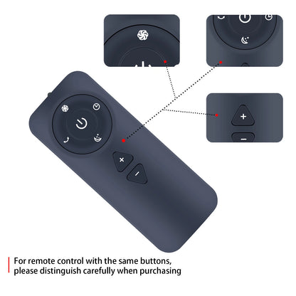 Remote Control For ULTTY Bladeless Tower Fan and Air Purifier SKJ-CR021