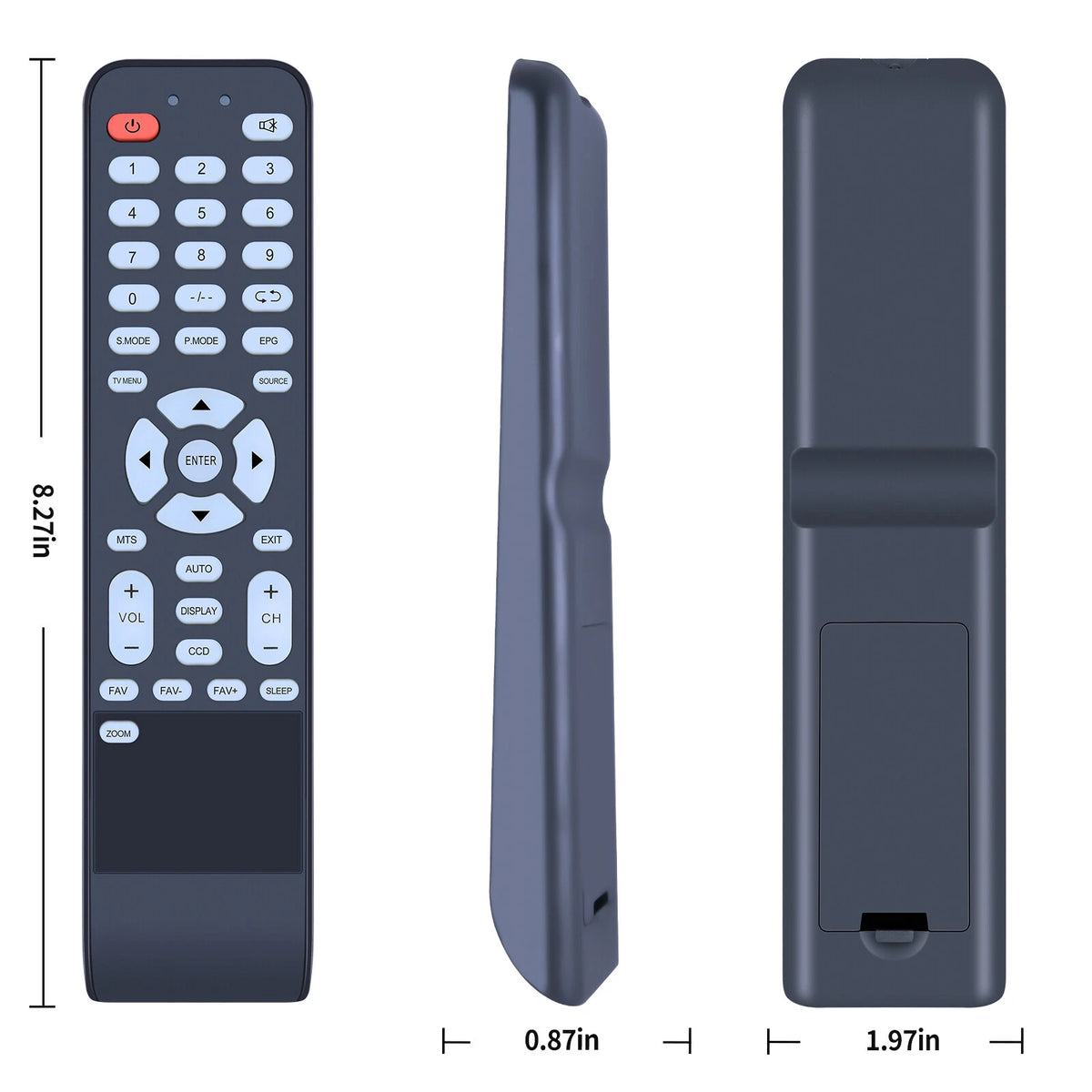 Remote Control For PYLE PTVDLED32 PTVDLED40 LCD LED HDTV TV DVD Player Combo