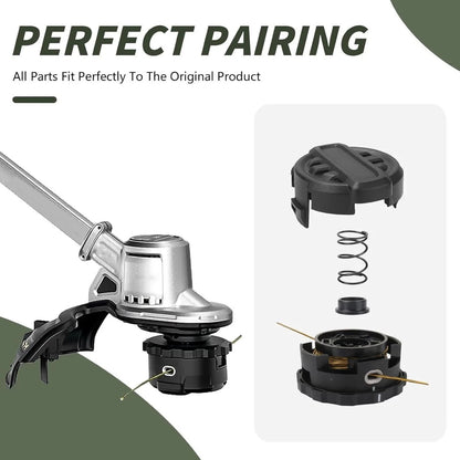 2pcs DWO1DT995 string trimmer head cap cover & spring for Dewalt DCST922