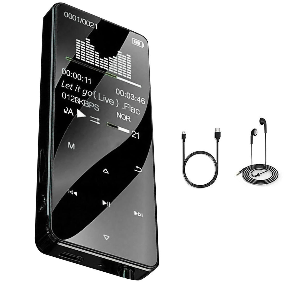 5.0 Bluetooth Lossless Music MP4/MP3 Player Support Quick Charge Technology