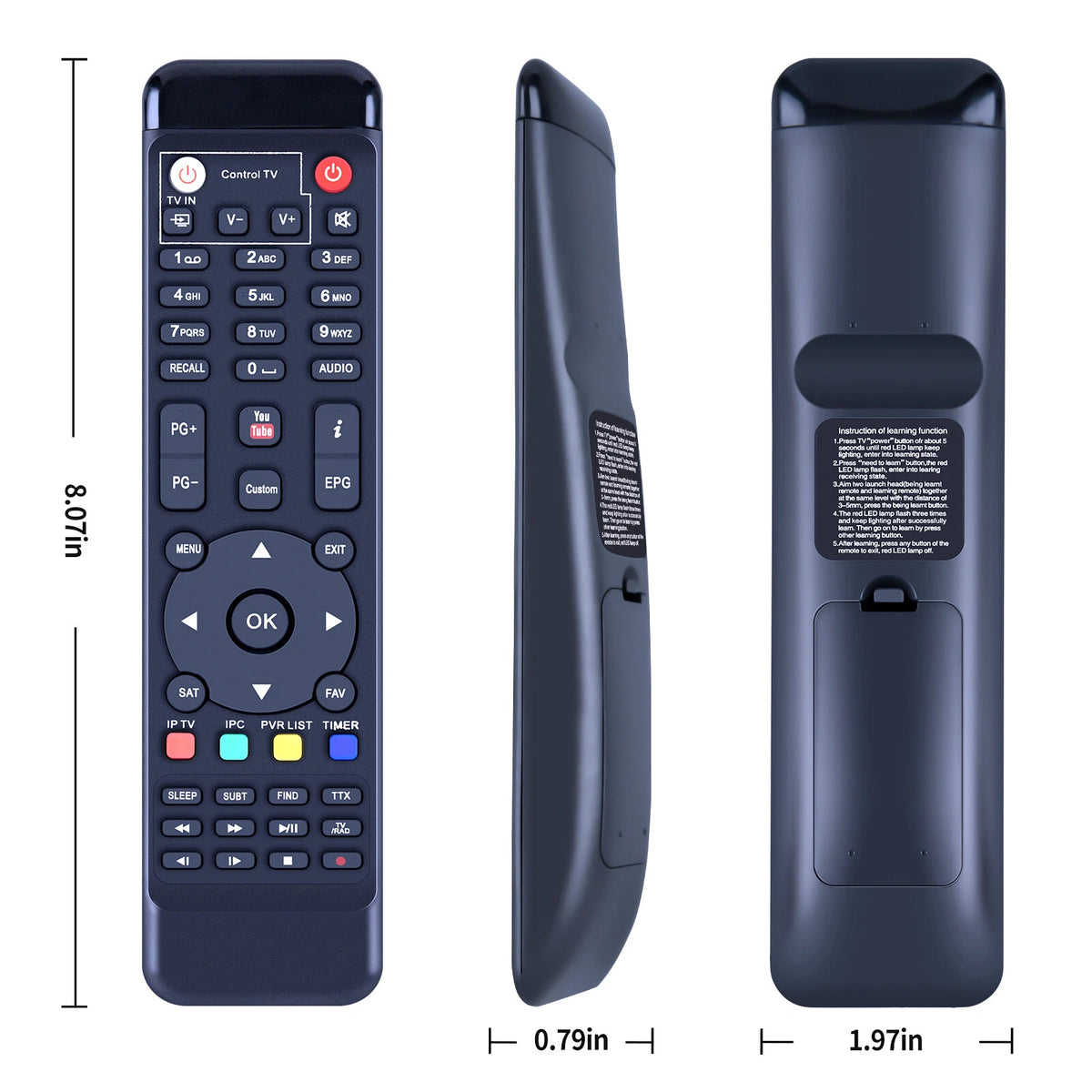 Remote Control For FreeSat GTmedia V8 Super V8 Golden V8 Nova V9 Pro