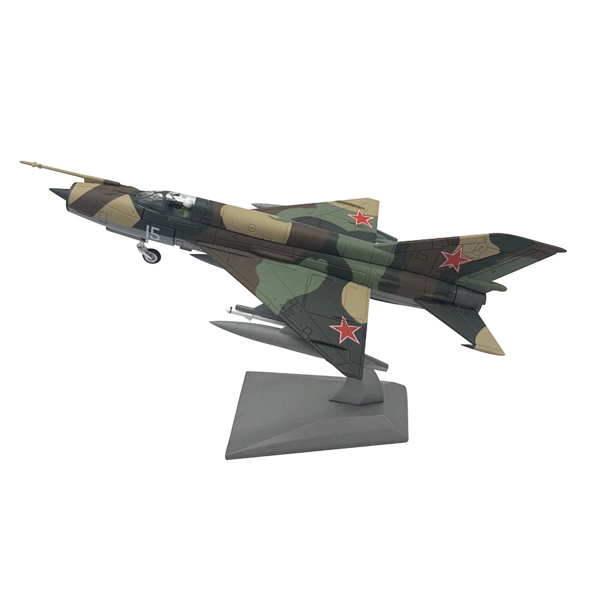 1:72 Classic Fighter Mig-21 MiG 21 Military Aircraft Collection Model