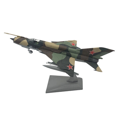 1:72 Classic Fighter Mig-21 MiG 21 Military Aircraft Collection Model