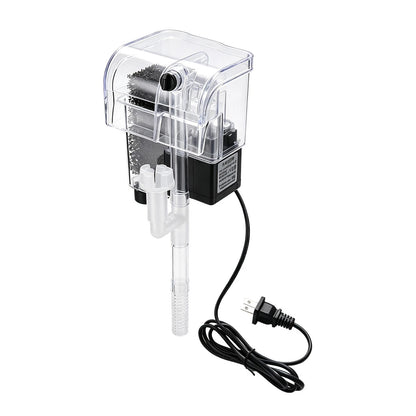 Quiet Energy Efficient Aquarium Waterfall Hang On Filter 250L/H 3W Cascade ABS
