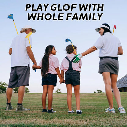 PGM Children's Golf Club Set - Can Hit Real Balls, 3 Pieces 2-3 years, Blue