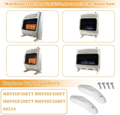 Earthtec Wall Heater Base Legs Mounting Kit Replacement for Mr. Heaters NO
