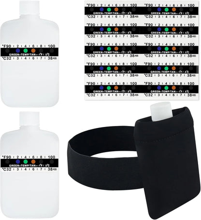 3oz Urine Test Complete Kit, 2 Smaller Translucent Portable Empty