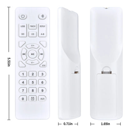 KC-809 Remote Control For Qoosea Portable CD Player
