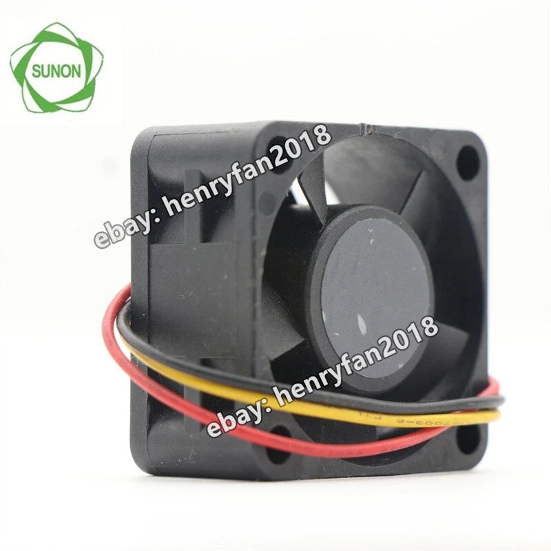 SUNON KDE1204PKV1 Axial Fan 12VDC 1.2W 8.9CFM 40*40*20mm 3-wire Case Cooling Fan