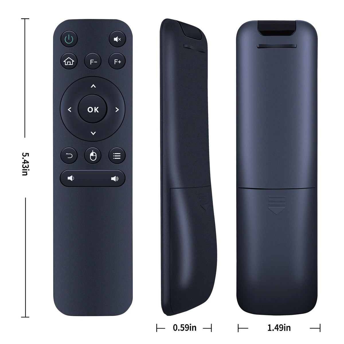 Replacement Remote Control For WTONISY 360 Rotating Mini Projector