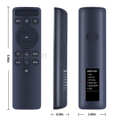 D51-H Replacement Remote Control For Vizio 5.1 Soundbar V51-H6 M51a-H6