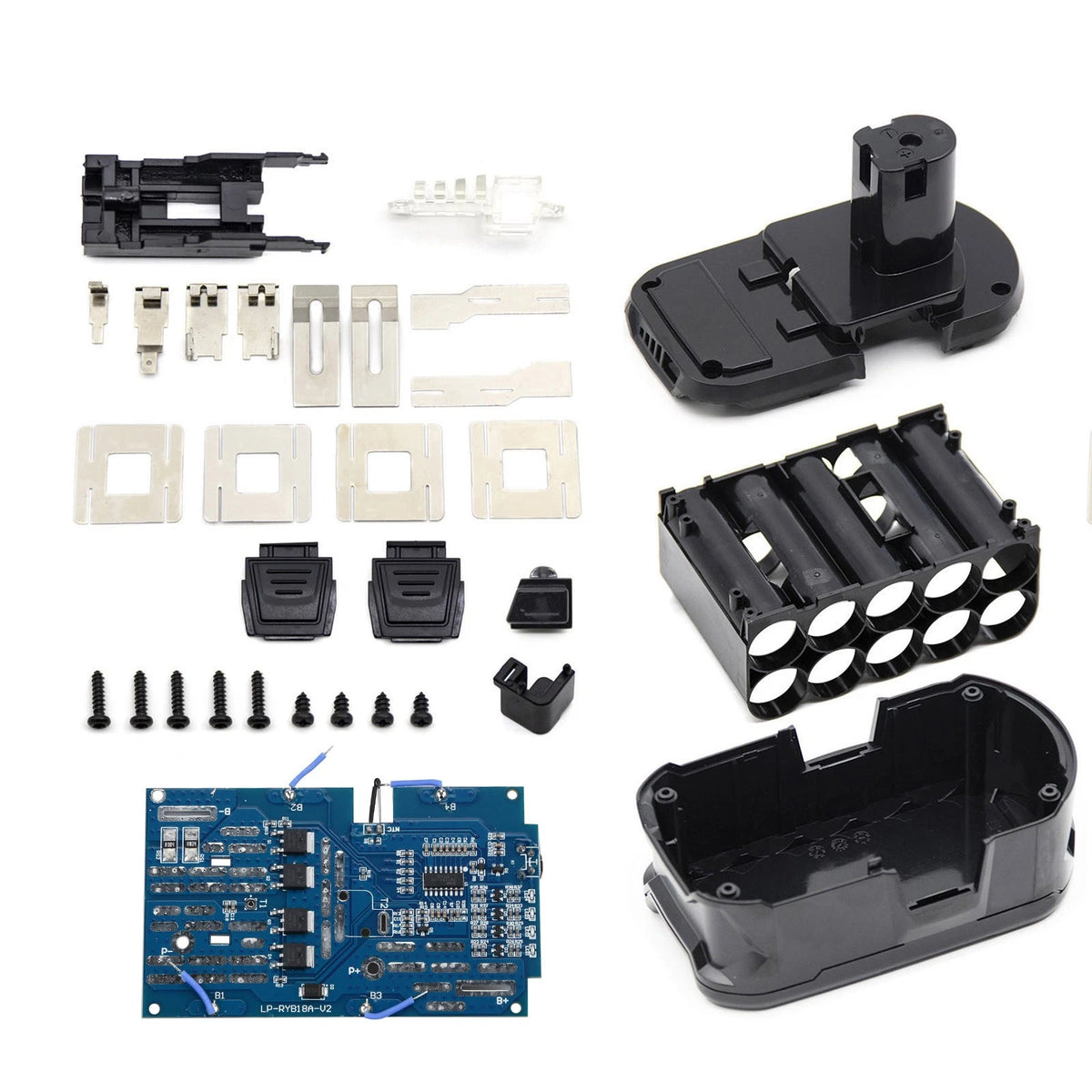 1Pcs Replacement Battery Protection Circuit Board for RYOBI 18V P103/P108
