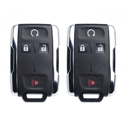 2PCS Keyless Remote Key Fob Auto Accessories For Chevrolet Silverado 2014-2018