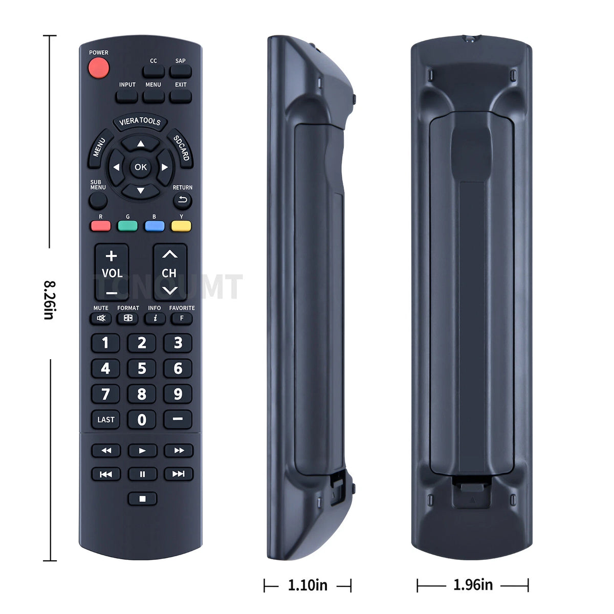 N2QAYB000321 Remote Control For Panasonic Plasma TV TC-P58S1 TC-P42X1 TC-L32X1