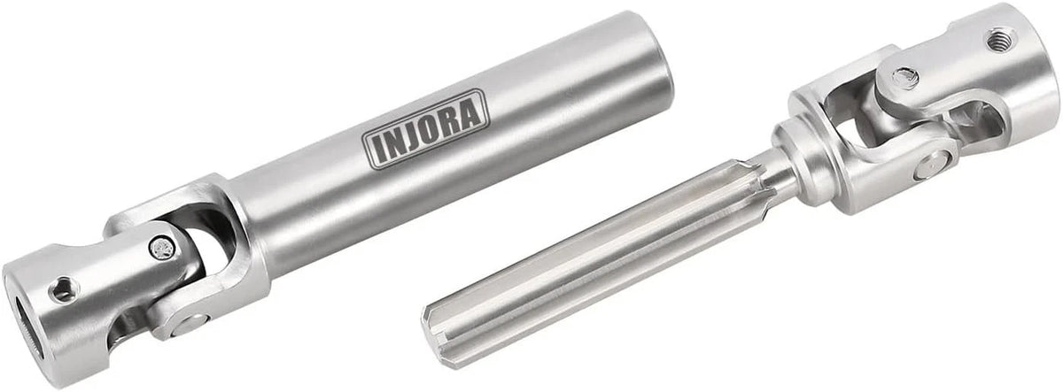 INJORA Stainless Steel Center Drive Shafts for Redcat Ascent-18 1/18 RC...