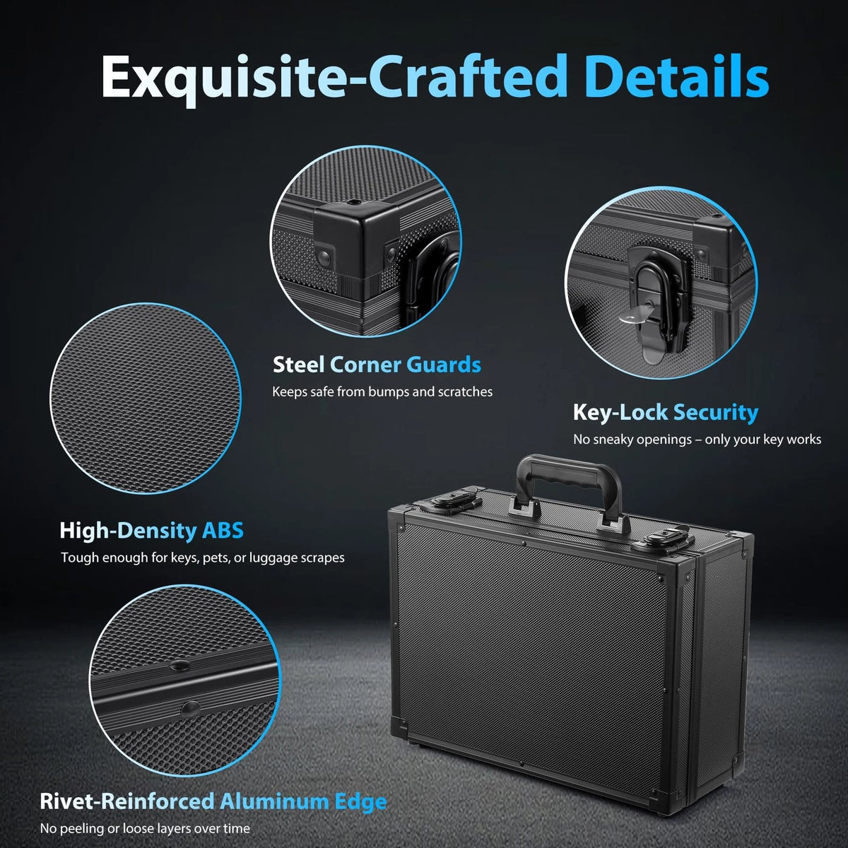 WOT I Trading Card Storage Box | Holds 600+ Toploaders | 3x4 inches, Black