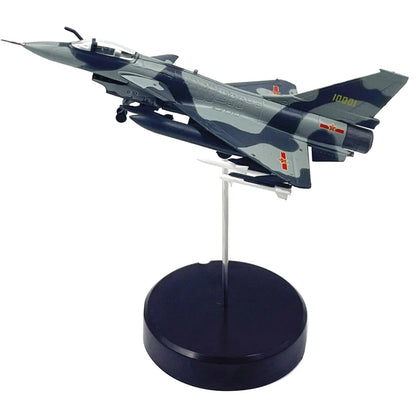 1/144 Alloy Chinese Air Force J-10 Vigorous Dragon Fighter Simulation Model