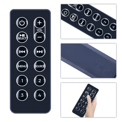 ReplaceRemote Control Only Compatible With the Ruark Audio R1 MK4,R1S and R2 Mk4