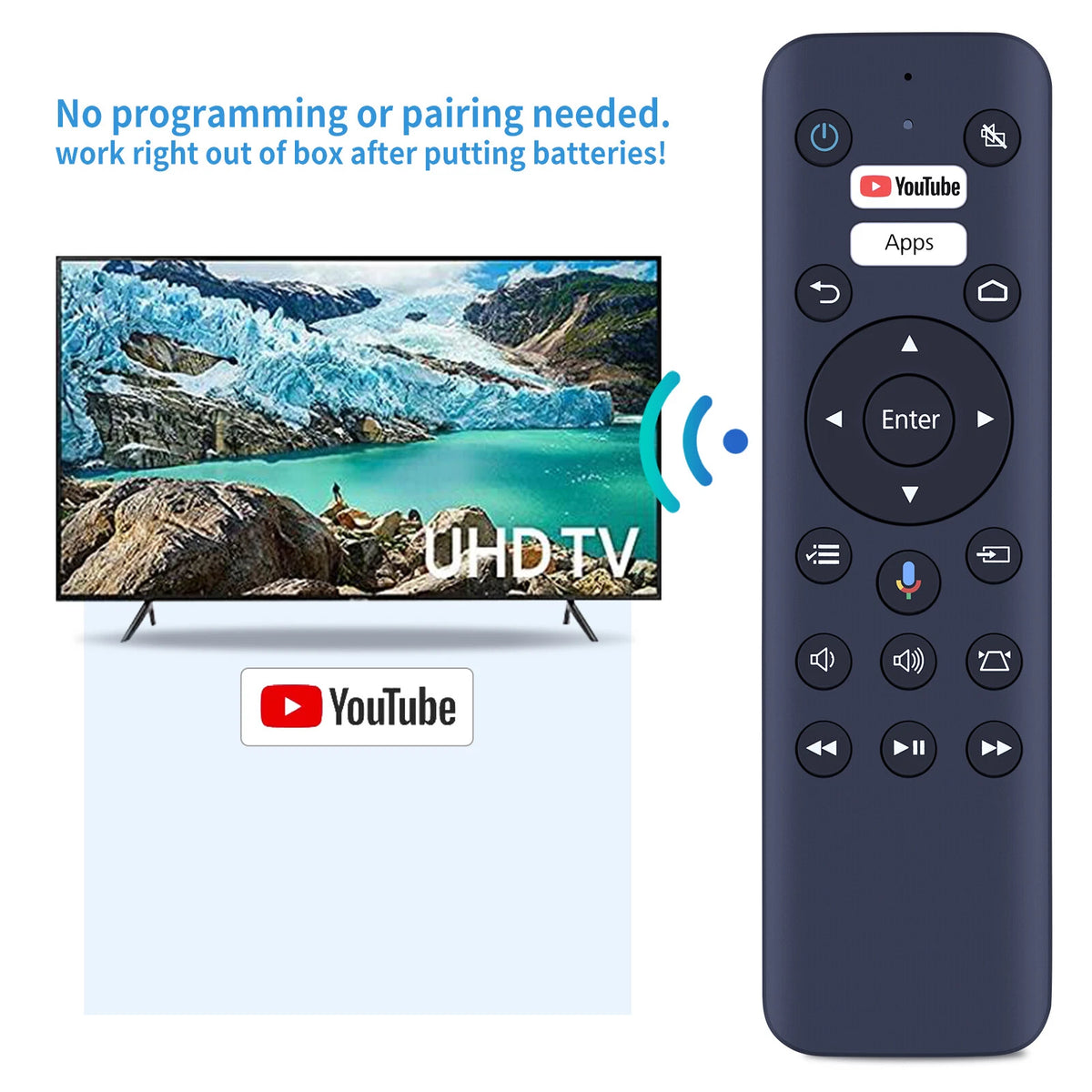 WH-55 WH-55B For Epson Projector Bluetooth Remote EF-100B/100W ELPAP12
