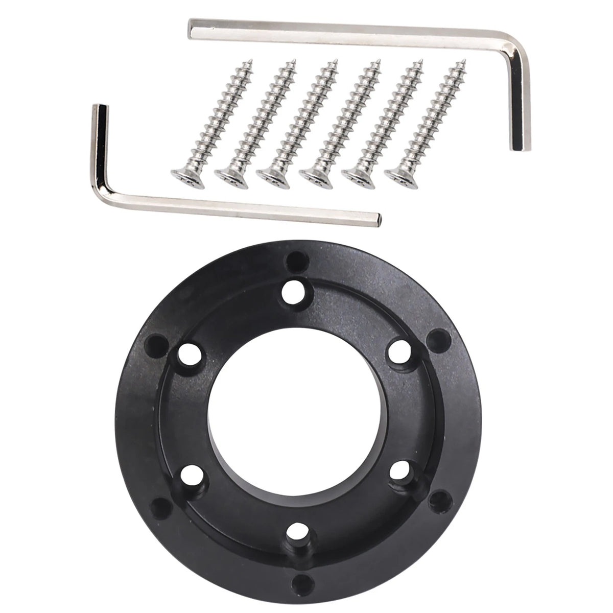 Black 70MM Racing Steering Wheel Adapter Plate For Logitech G29 G920 G923 Parts;