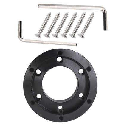 Black 70MM Racing Steering Wheel Adapter Plate For Logitech G29 G920 G923 Parts;