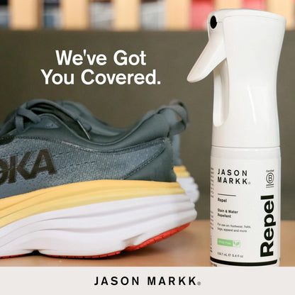 Jason Markk Shoe & Sneaker Protector Repel Spray, Water & Stain 5.4 Oz, White