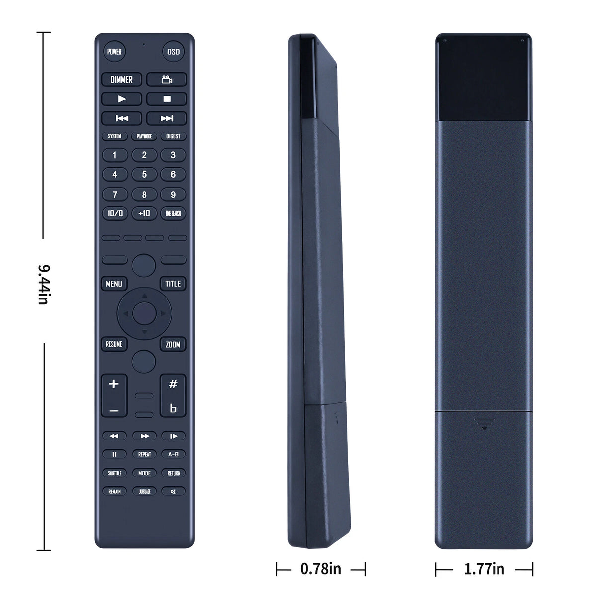 RC-320 Remote Control For Shinco Mintek DVD Player DVD2110 DVD2580