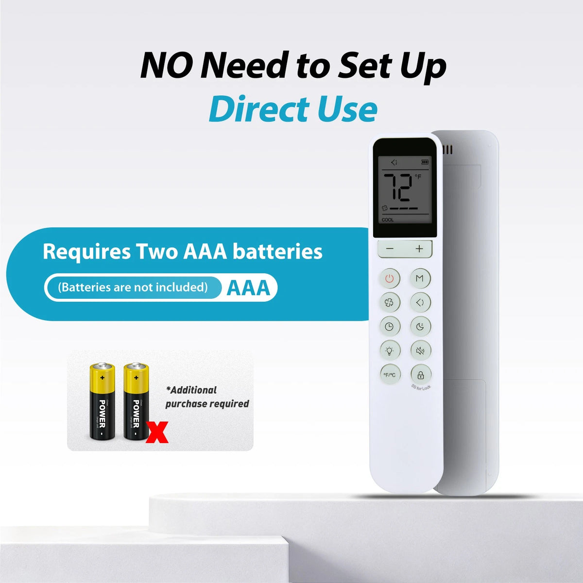 Remote Control For Dreo Air Conditioners AC515S AC516S DR-HAC005S DR-HAC006S