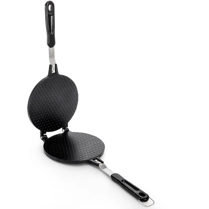Dicunoy Waffle Cone Maker, Nonstick Ice Cream 14.5" x 6.7" cone, Black
