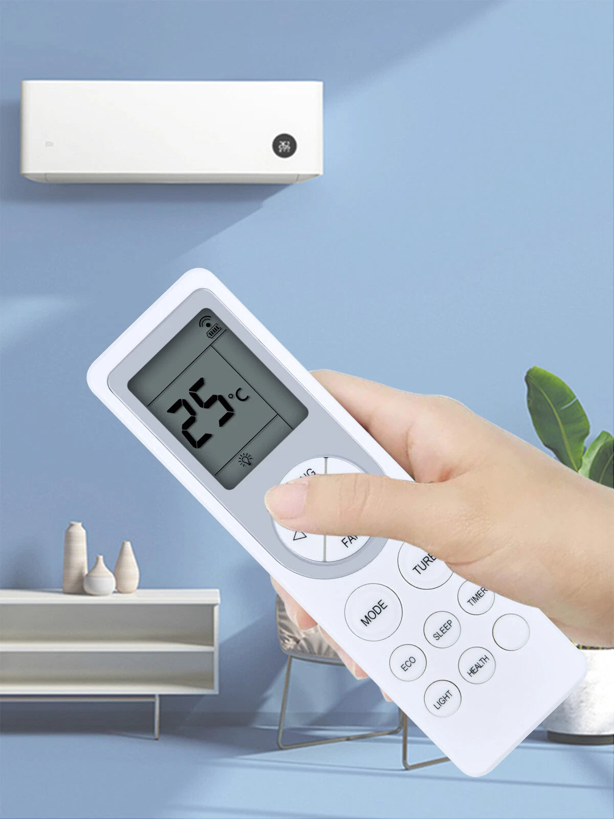 Air Conditioner Remote Control For Fluo FARADAY EWT Clima SCIROCCO Split