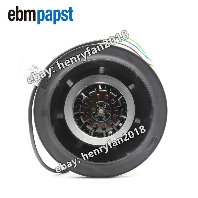 R2S175-AB56-01 Ebmpapst Fan 220VAC 0.33/0.29A 53/51W 175mm Servo Motor Fan