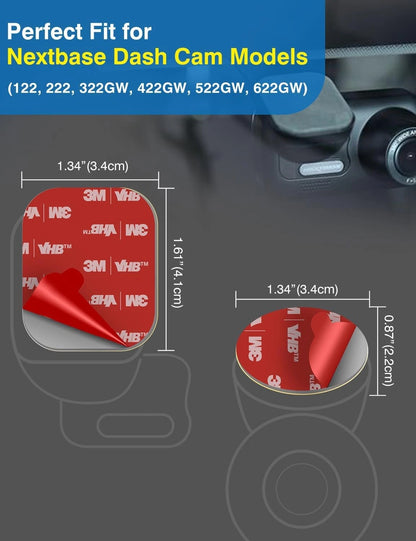 Adhesive Pads & Car Windshield Electrostatic Film for Mounting Nextbase Dash...