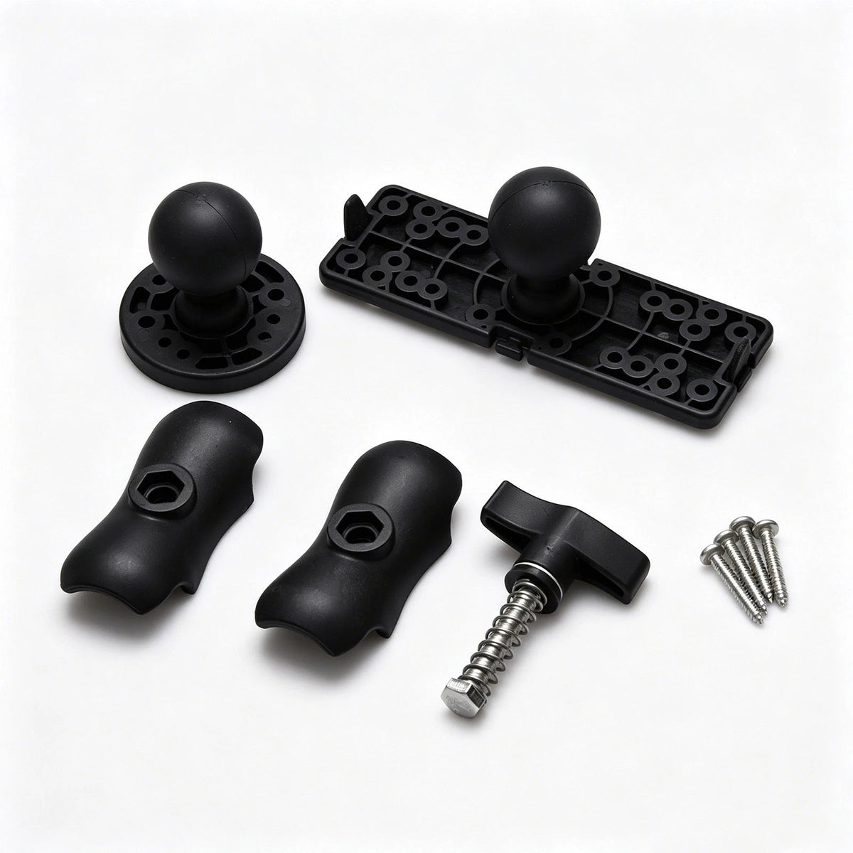 Corrosion Resistant Adjustable Fish Finder Mount 360° Fits for Humminbird Boat