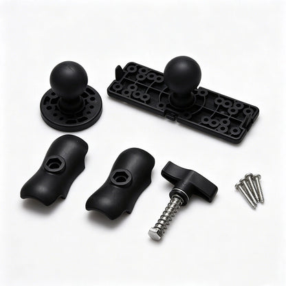 Corrosion Resistant Adjustable Fish Finder Mount 360° Fits for Humminbird Boat