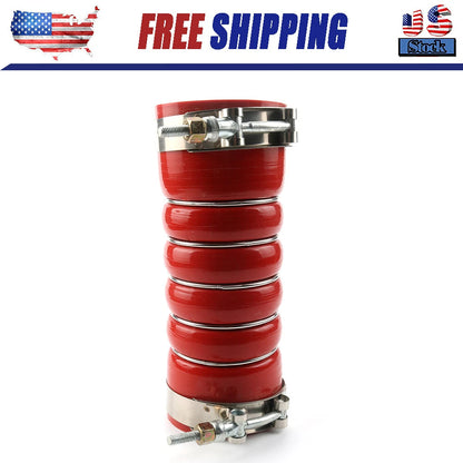 Cummins Exhaust Outlet Silicone Hose W/ Clamps Replaces OEM # 3684238