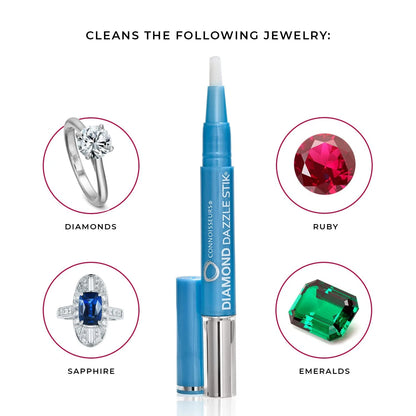 CONNOISSEURS Diamond Dazzle Stik for Rings, 1 Count (Pack of 1), Blue