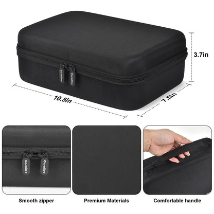 Tattoo Travel Case for Wormhole & Vidattx Gun Kits – Storage Black