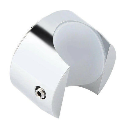 Waterproof Motorcycle Mobike Front Chrome Handlebar Mount Thermometer Luminous