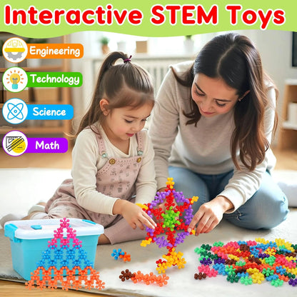 Kids Building STEM Toys for 3 4 5 6+ Year Old Boy Girl Small, Colorful
