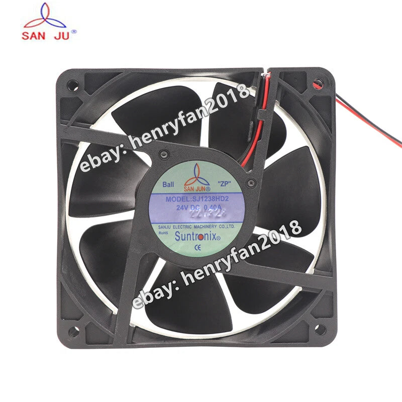 Suntronix SJ1238HD2 Axial Fan SAN JUN Fan 24V 0.40A 120*120*38MM Cooling Fan