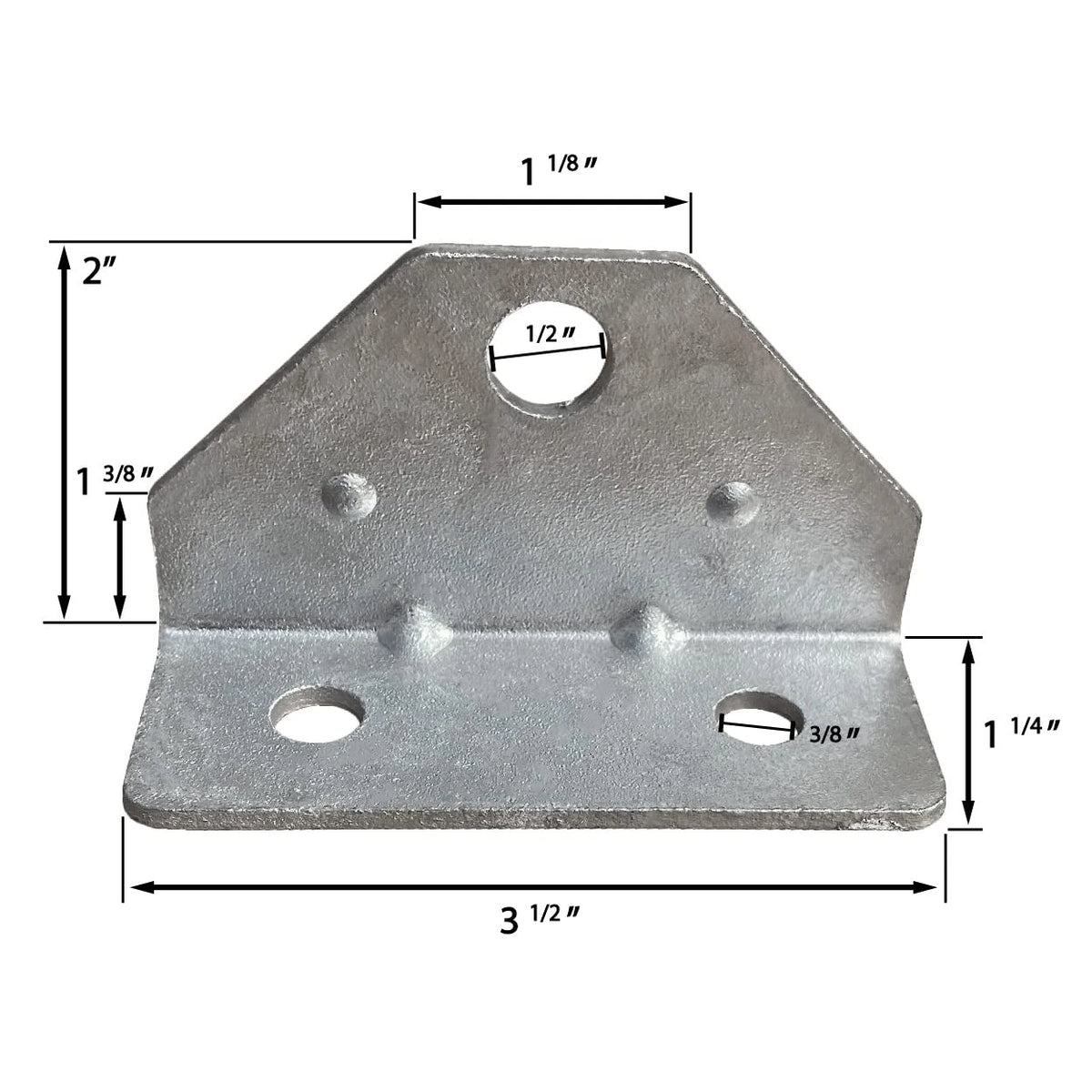4 Pack Swivel Top Angle Bracket Bolster Bunk Board Adjustable for Boat Gray