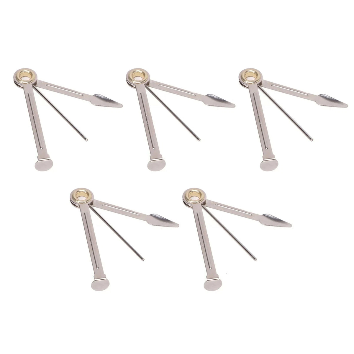 5PCS 3 In 1 Stainless Metal Multifunctional Tobacco Clean Tool For Smoking Pipe