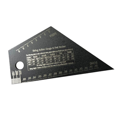 Metal Guitar Fret Rocker Leveling Luthier Tool Electric Guitar Bass Fret d