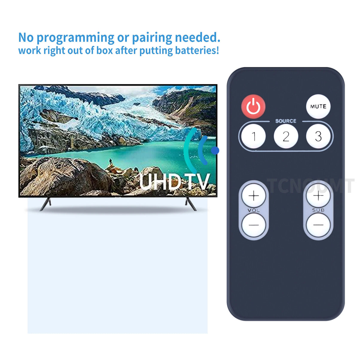 Remote Control For Polk Audio SurroundBar 6000 Instant Home Theater
