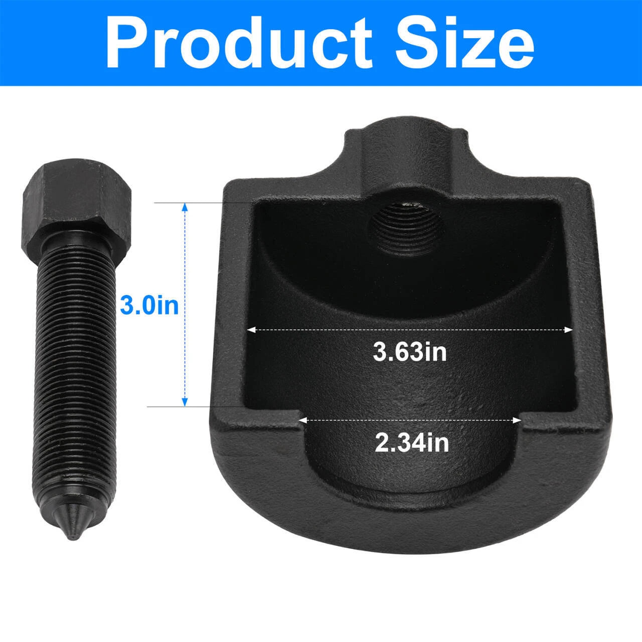 Cast Steel Tools for Removing Stubborn Pitman Arms Puller Replace 41450